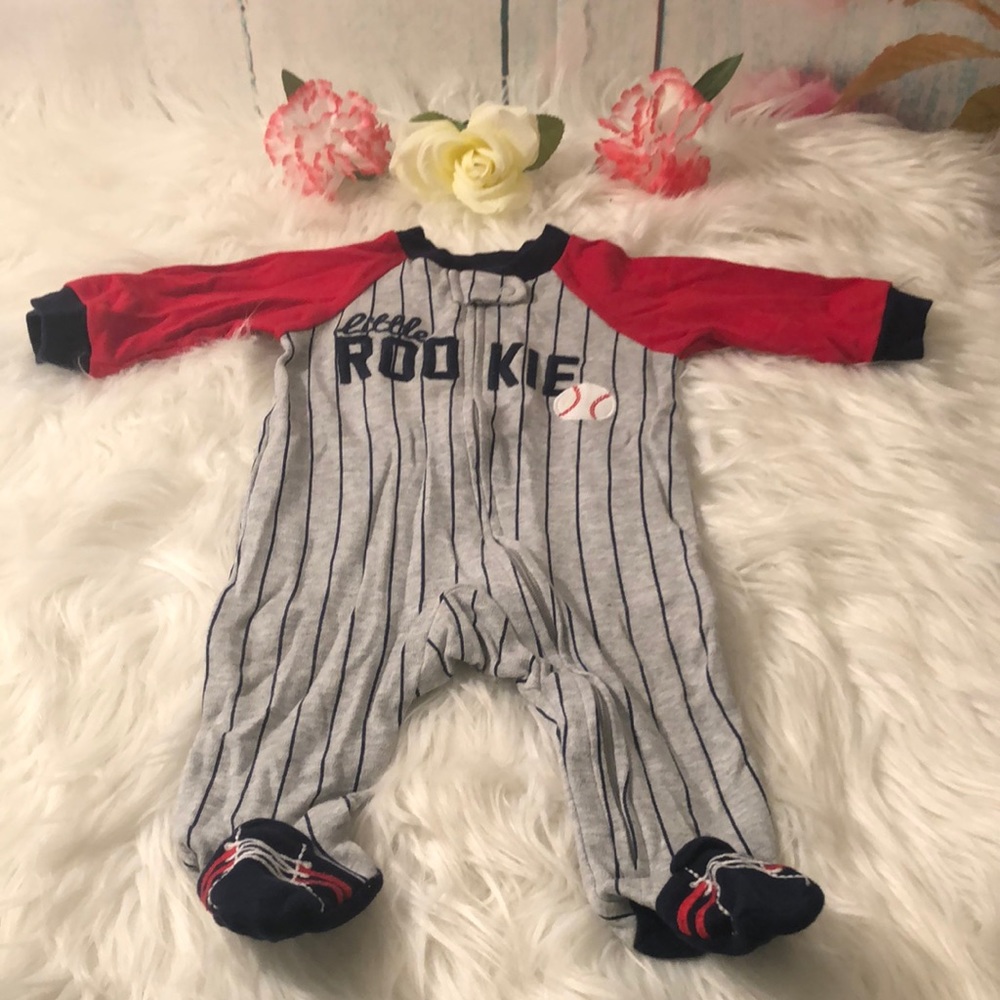 Just OneYou made by Carter’s Boy Body Suit Piece Suit Gray Red Size 3M